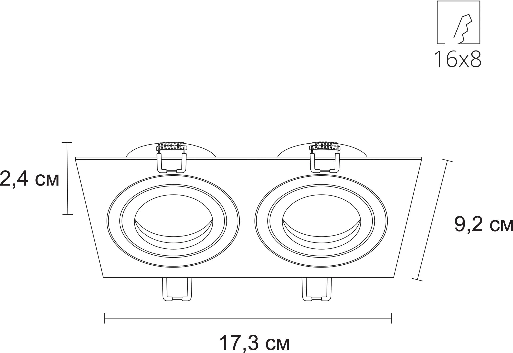 Светильник ArteLamp A2168PL-2WH-image-3
