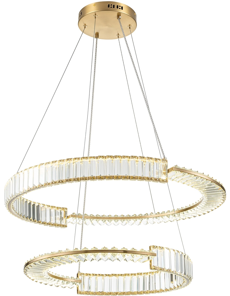 Светильник INDIGO 12015/2PL Brass V000076L