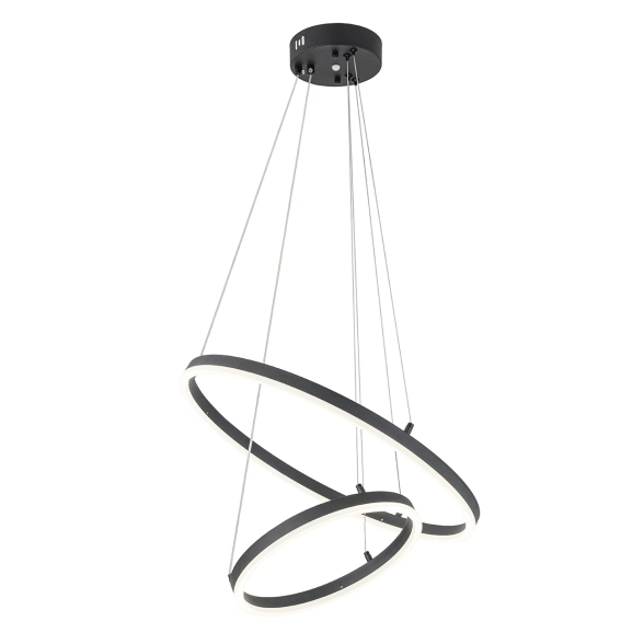 Светильник Escada 10254/2 LEDх66W Black APP