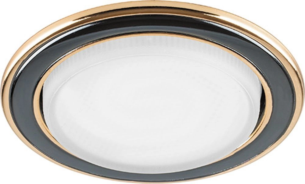 Светильник Feron DL53 15W 230V GX53 титан/золото