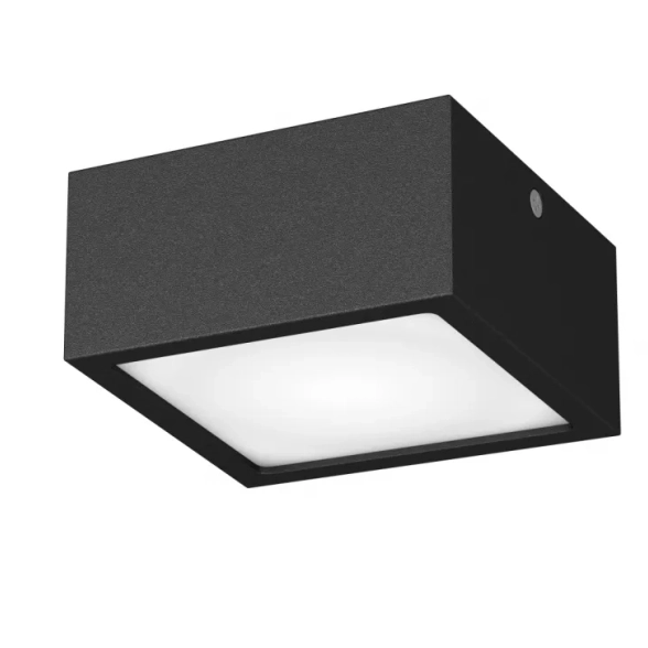 Светильник ZOLLA QUAD LED-SQ 10W 780LM чер 3000K IP44