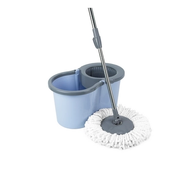 Комплект д/уборки VERDE Spin Mop голубой 38313