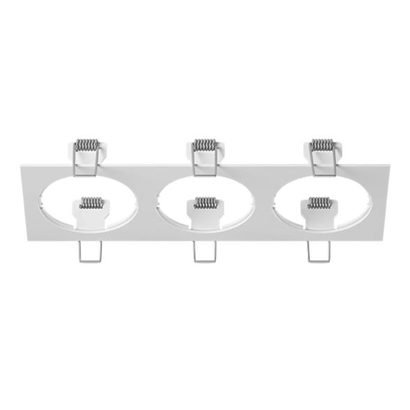 Рамка INTERO 16 Triple QUADRO БЕЛЫЙ 217536