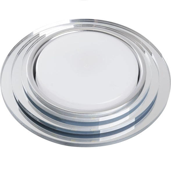 Светильник Feron CD5024 15W 4000K GX53 прозр.хром 40524