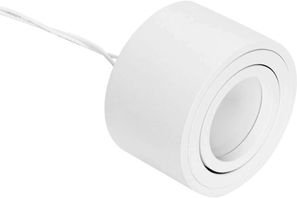 Светильник Ambrella TN222 GU5.3 WH/S белый/Песок-image-1