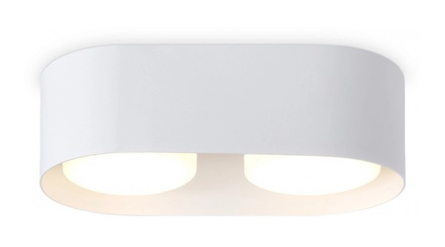 Светильник Ambrella TN70818/2 GX53/2 max 12W WH белый