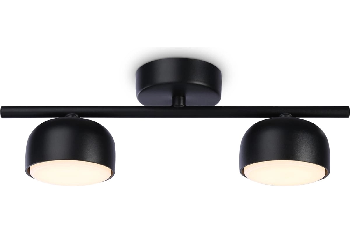 Светильник Ambrella TN71024/2 GX53/2 max 12W BK черный
