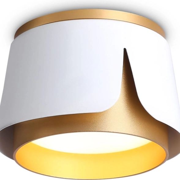 Светильник Ambrella TN71221 GX53 WH/GD белый/золото