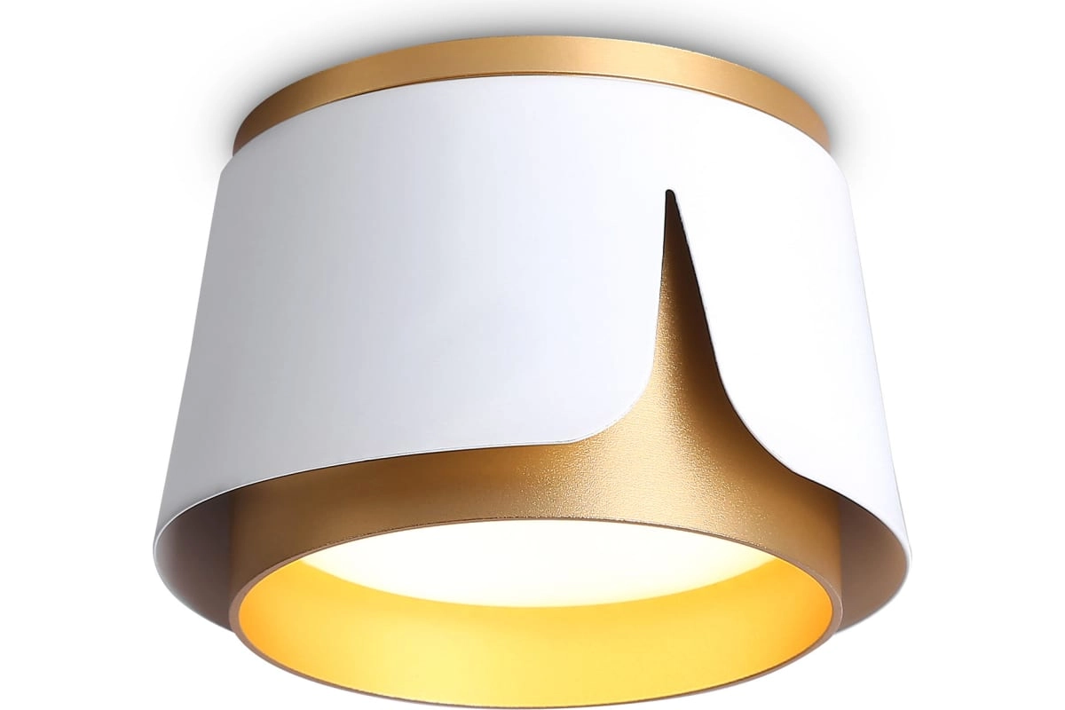 Светильник Ambrella TN71221 GX53 WH/GD белый/золото