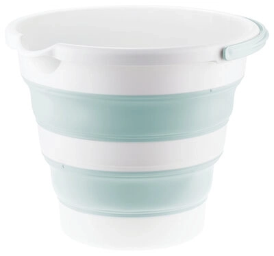 Ведро складное ФЛЕКС 10л морская волна М 2413