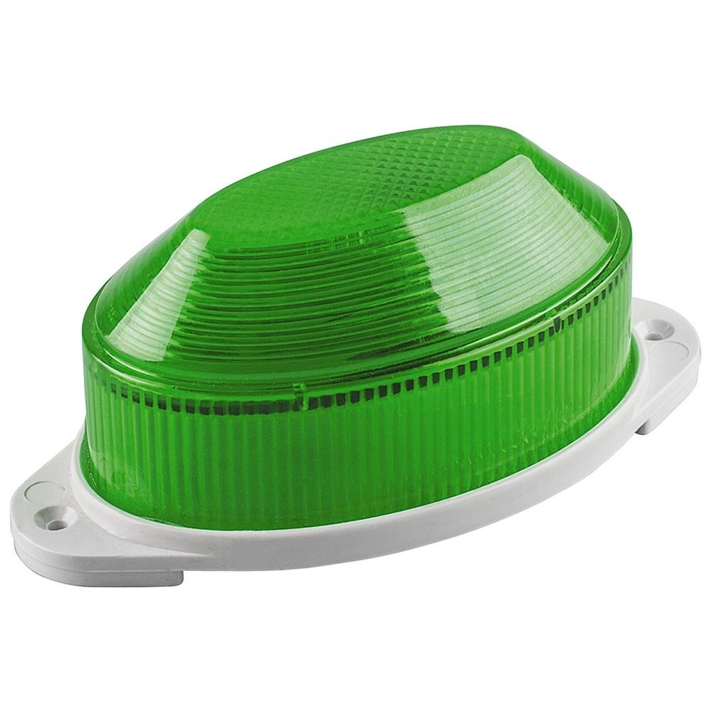 Cветильник-вспышка (стробы) 18LED 1,3W зеленый STLB01