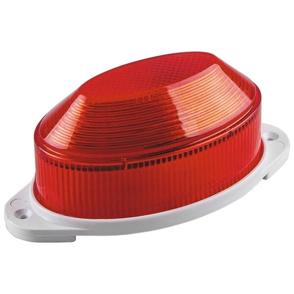 Cветильник-вспышка (стробы) 18LED 1,3W красный STLB01
