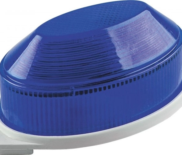 Cветильник-вспышка (стробы) 18LED 1,3W синий STLB01