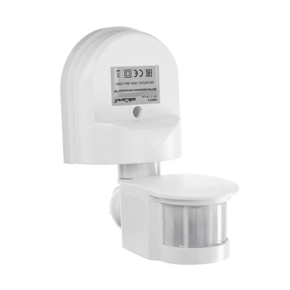 Датчик движения ВТ-В01 бел 1200Вт д.12м IP44 VKL electric