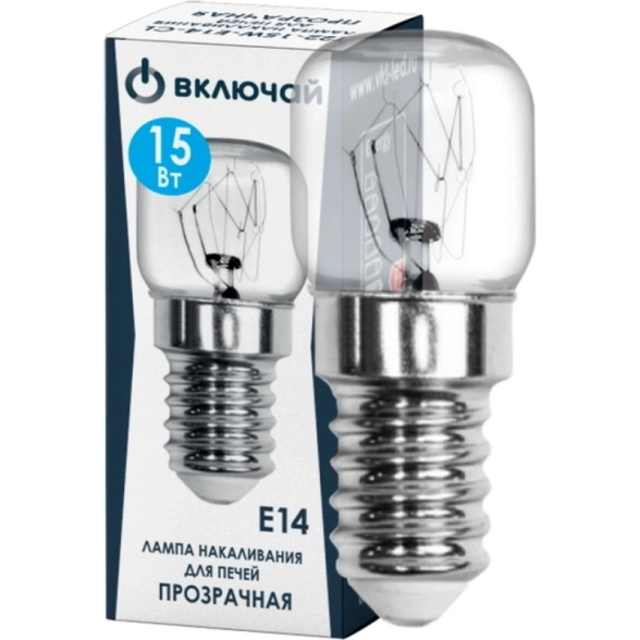 Лампа Включай Т22-15W-E14 для печей