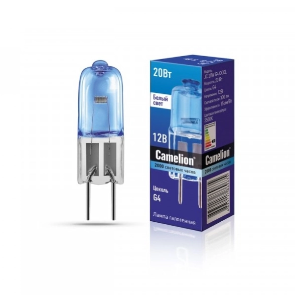 Лампа Camelion JC 20W g4 12V