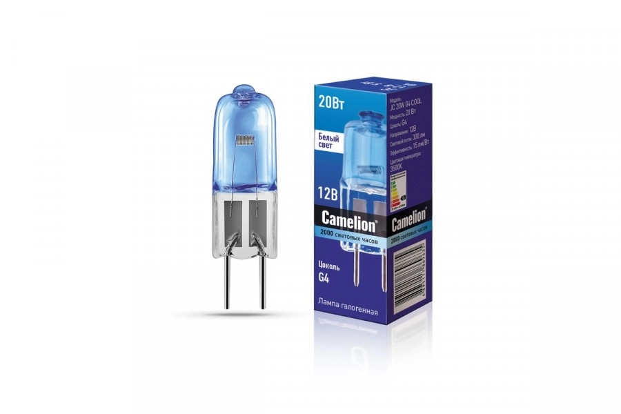 Лампа Camelion JC 20W g4 12V