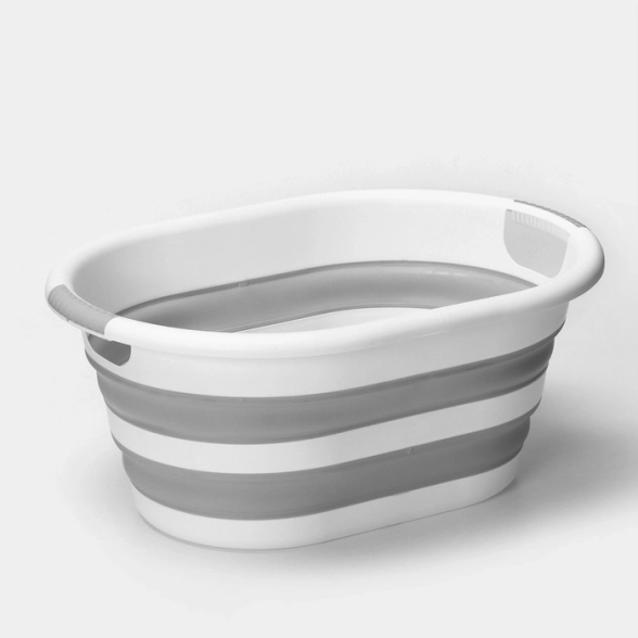 Таз складной Флекс 25л смоки 2504