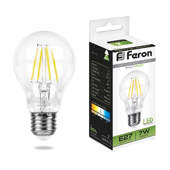 Лампа Feron LB-57 7W E27 4000K