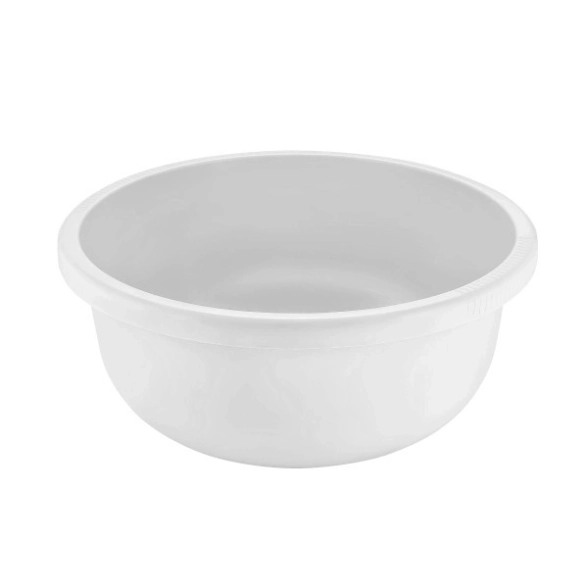 Таз 9,5л круглый Rock n Roll белый SC100210006