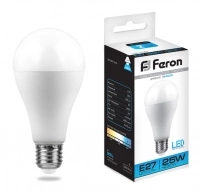 Лампа Feron LB-100 25W E27 6400K A65