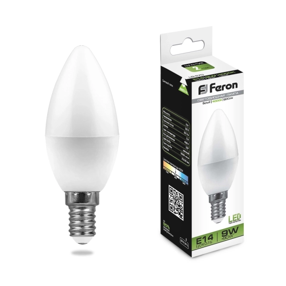 Лампа Feron LB-570 9W E14 4000K