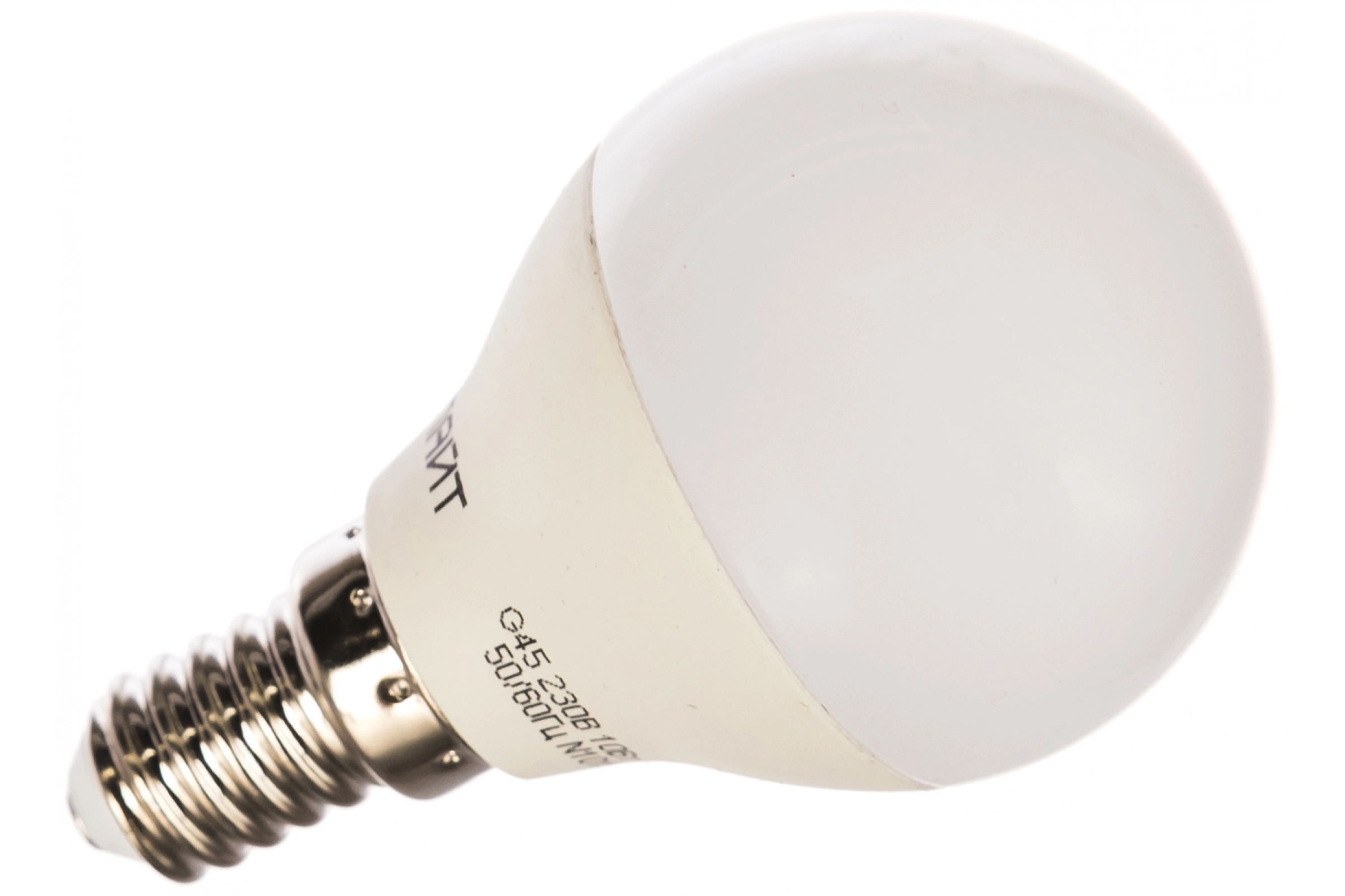 Лампа ОНЛАЙТ LED OLL-G45-10-230-6.5K-E14 шар
