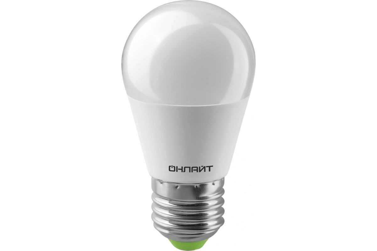 Лампа ОНЛАЙТ LED OLL-G45-10-230-4K-E27 шар
