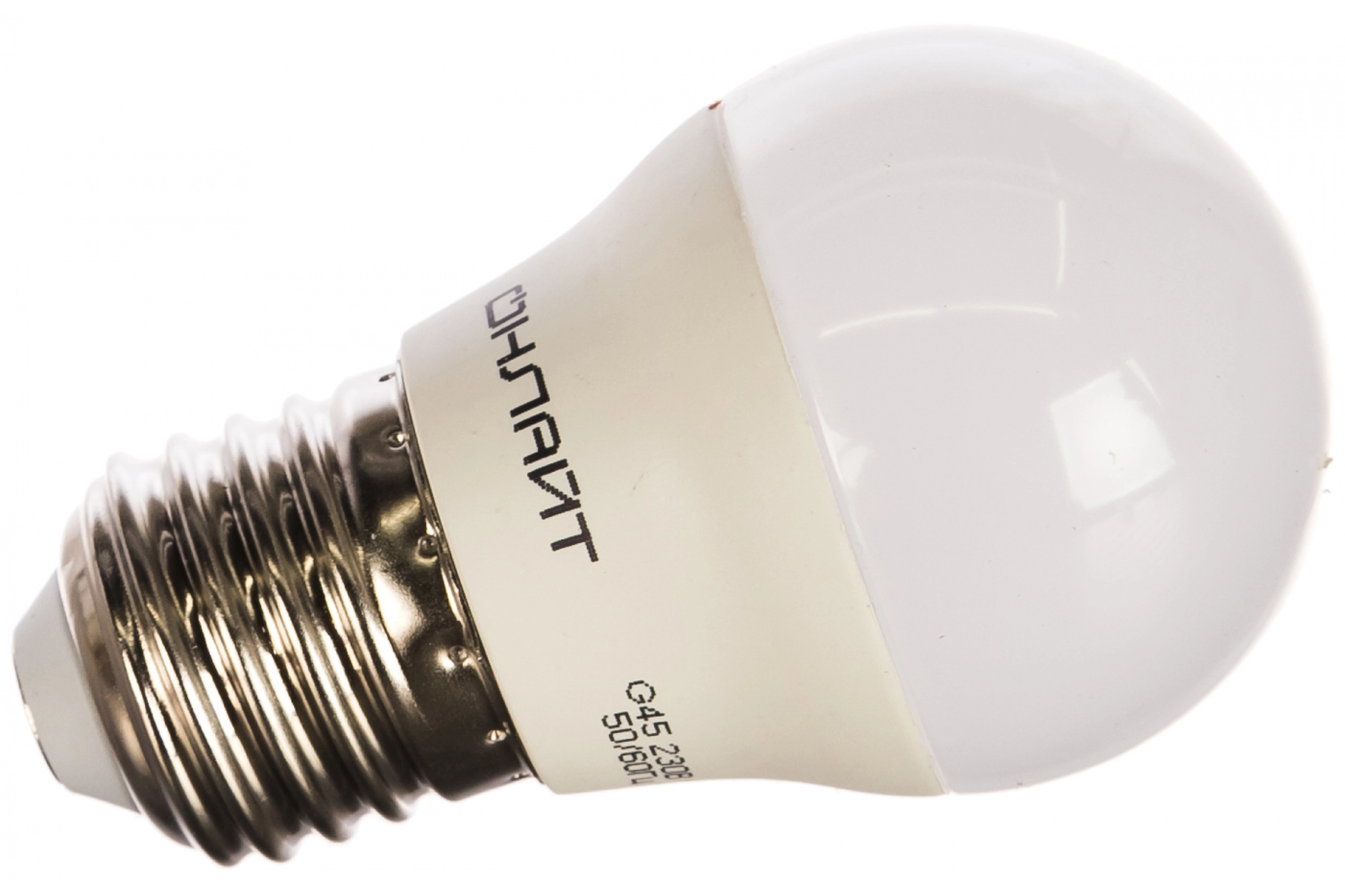 Лампа ОНЛАЙТ LED OLL-G45-10-230-6.5K-E27 шар