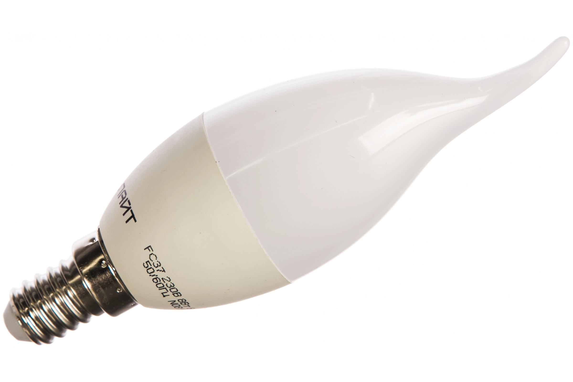 Лампа ОНЛАЙТ LED OLL-FC37-8-230-6,5K-E14-FR свеча н/в