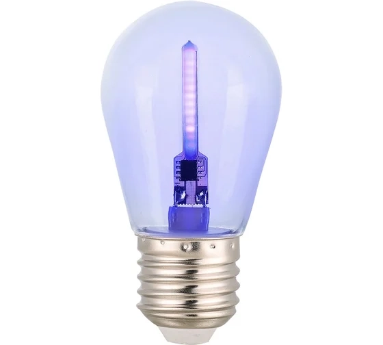 Лампа General GLDEN-G45FB-5-230-E27 BLUE
