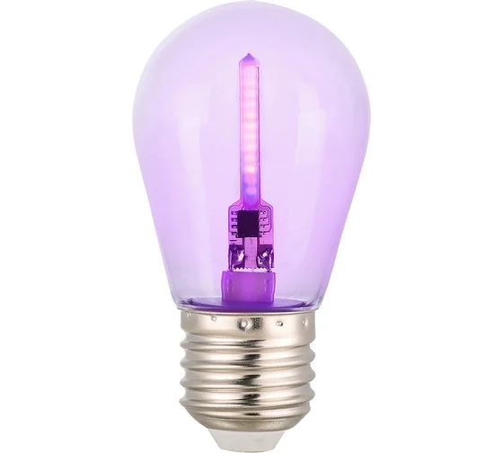Лампа General GLDEN-G45FB-5-230-E27 VIOLET
