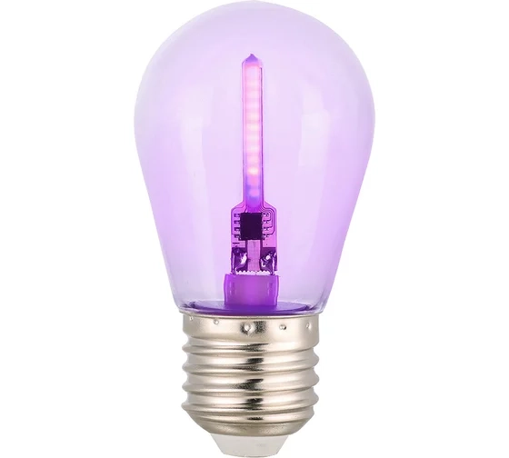 Лампа General GLDEN-G45FB-5-230-E27 VIOLET