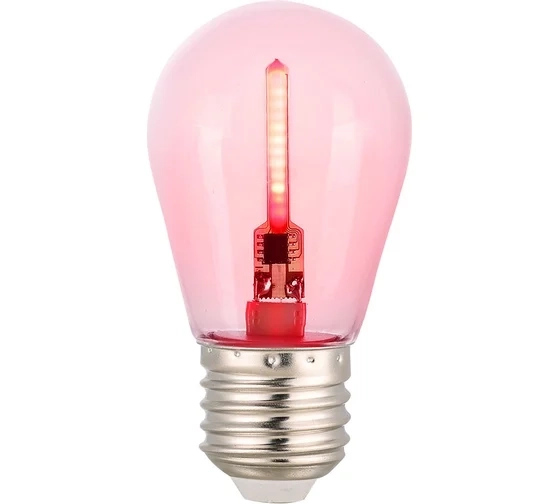 Лампа General GLDEN-G45FB-5-230-E27 PINK