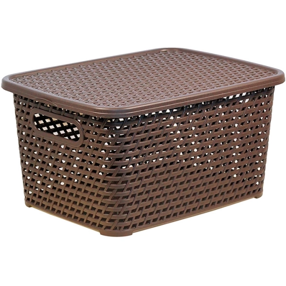 Ящик Ротанг 370х280х190мм с/кр. кор. М2375