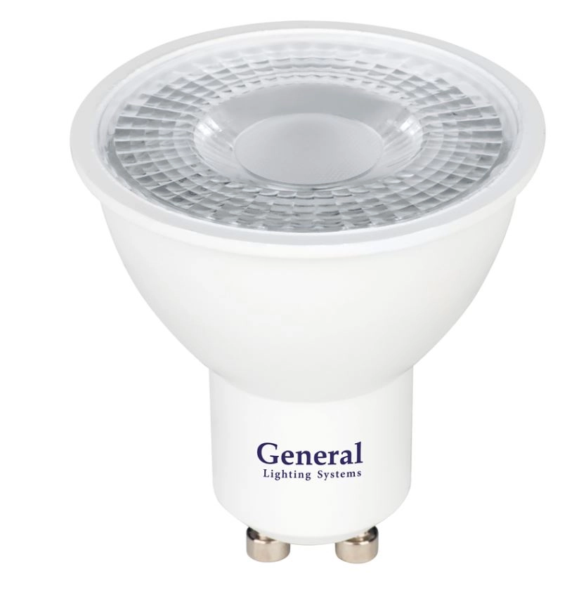 Лампа General GLDEN-MR16-DIF-10-230-GU10-6500