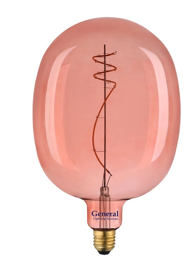 Лампа General GLDEN-DG170DSS-8Вт-230-E27 Pink