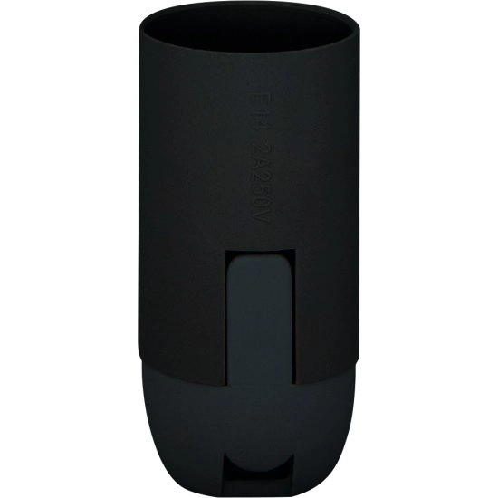 Патрон Feron E14 LH111 230V черный