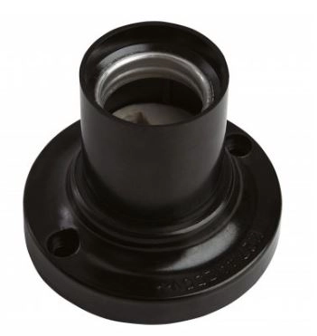 Патрон Feron E27 LH83 250V черный