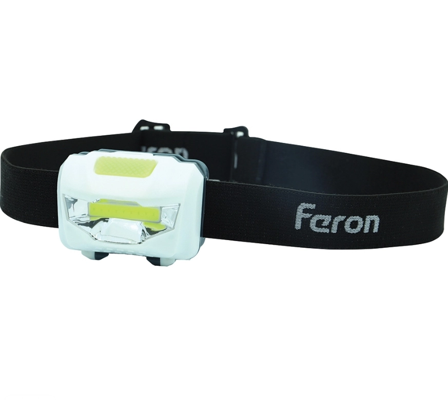 Фонарь налобный Feron ТН2300 3*AAA 3W 1COB IP44