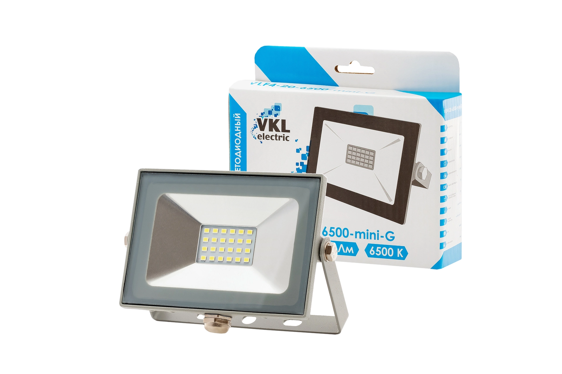 Прожектор LED VLF7-30-6500-mini-G IP65 VKL electric