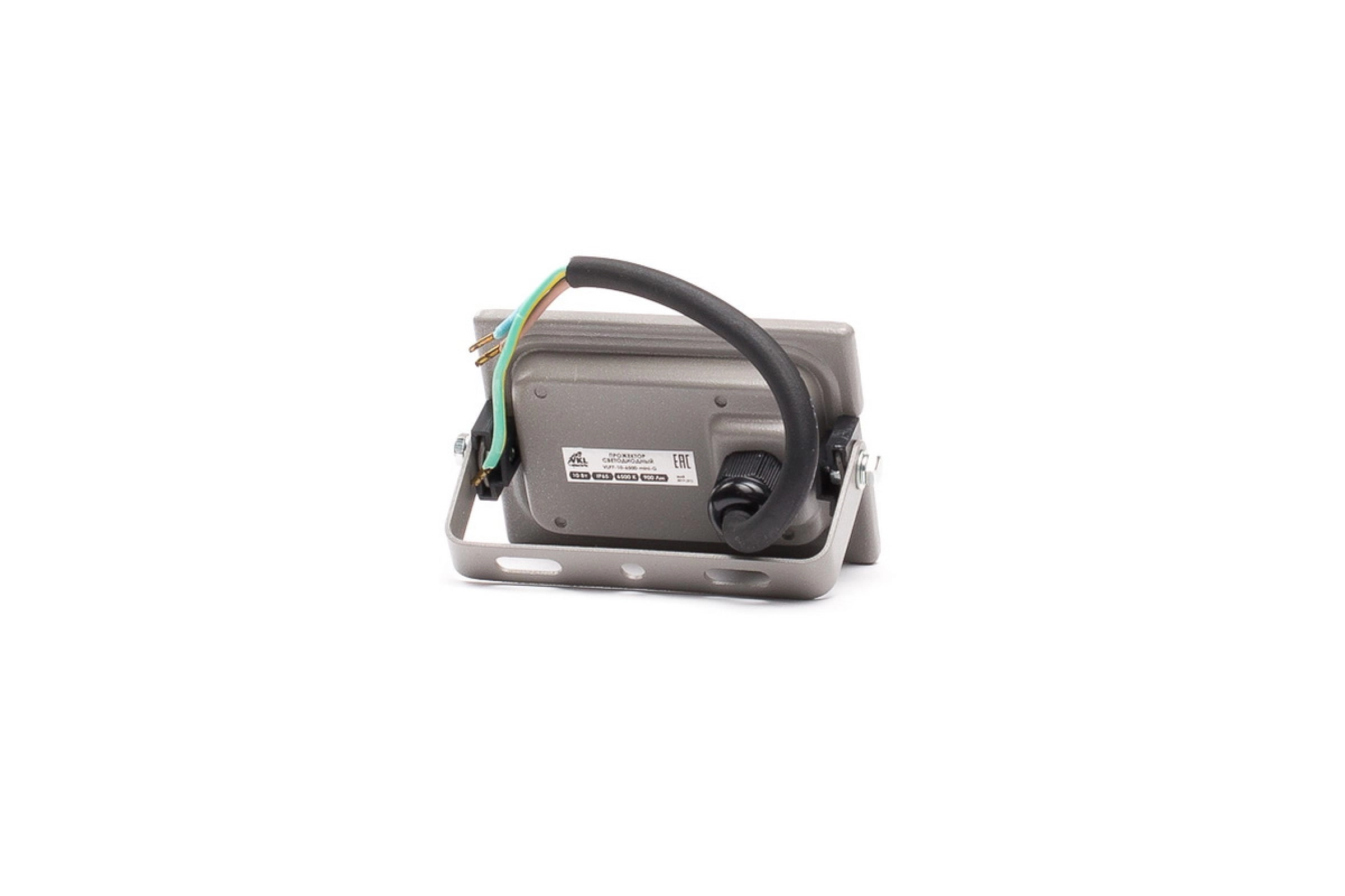 Прожектор LED VLF7-10-6500-mini-G серый IP65-image-1