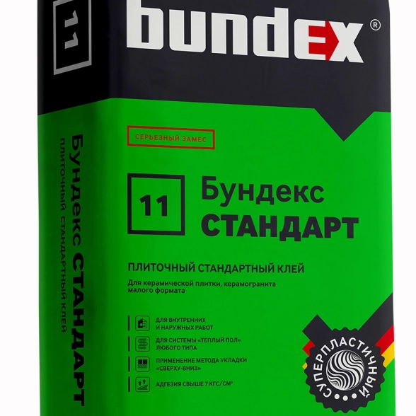 Клей для плитки Бундекс Стандарт 25 кг