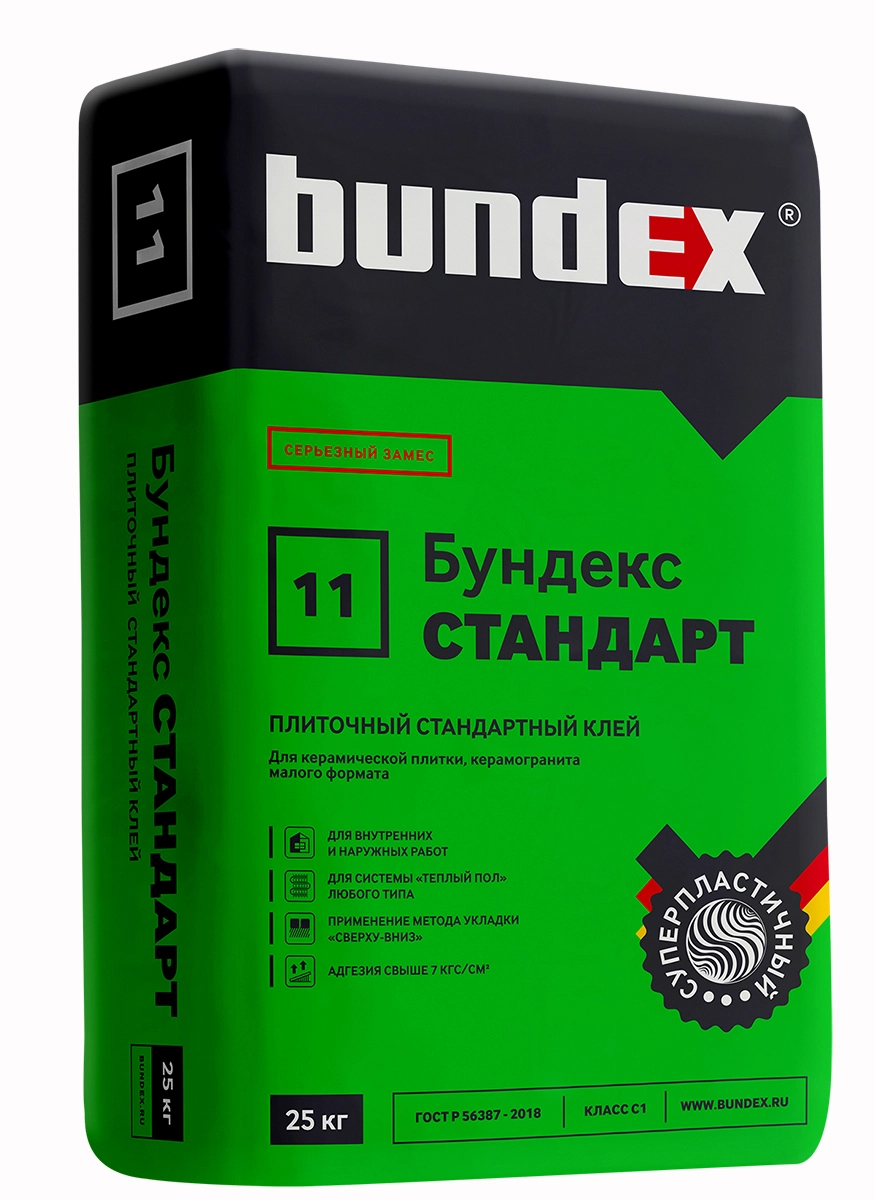 Клей для плитки Бундекс Стандарт 25 кг