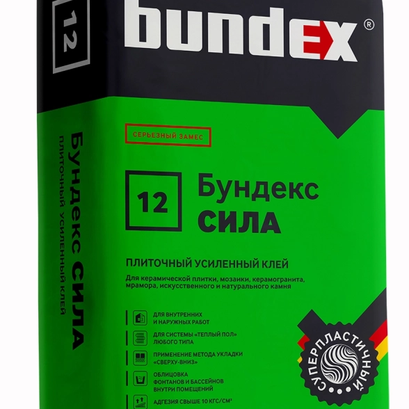 Клей для плитки Бундекс Сила 25 кг
