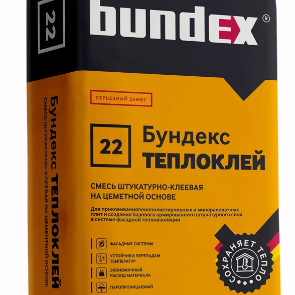 Клей монтажный Бундекс Теплоклей 25кг