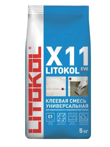 Клей для плитки LITOKOL X11 EVO 5кг