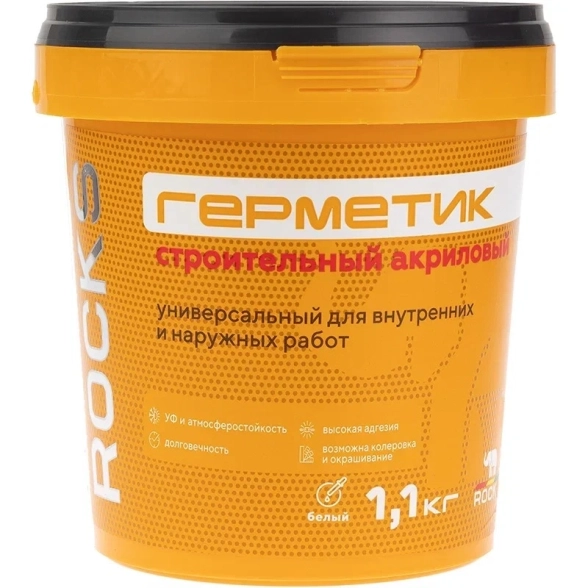 Герметик ROCKS акриловый 1,1кг