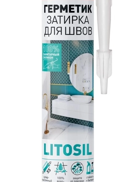 Герметик-затирка LITOSIL шоколад 280мл