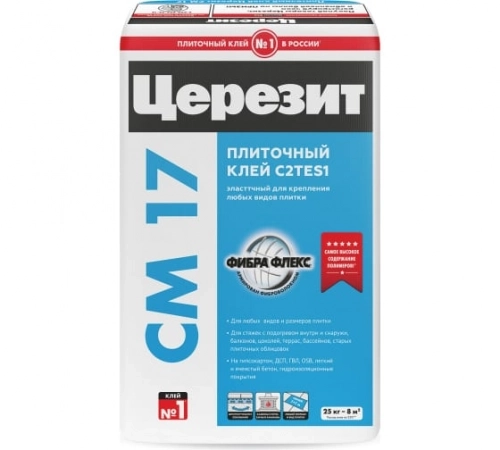 Клей для плитки CM 17 25кг Россия